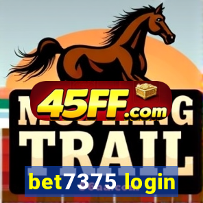 bet7375 login
